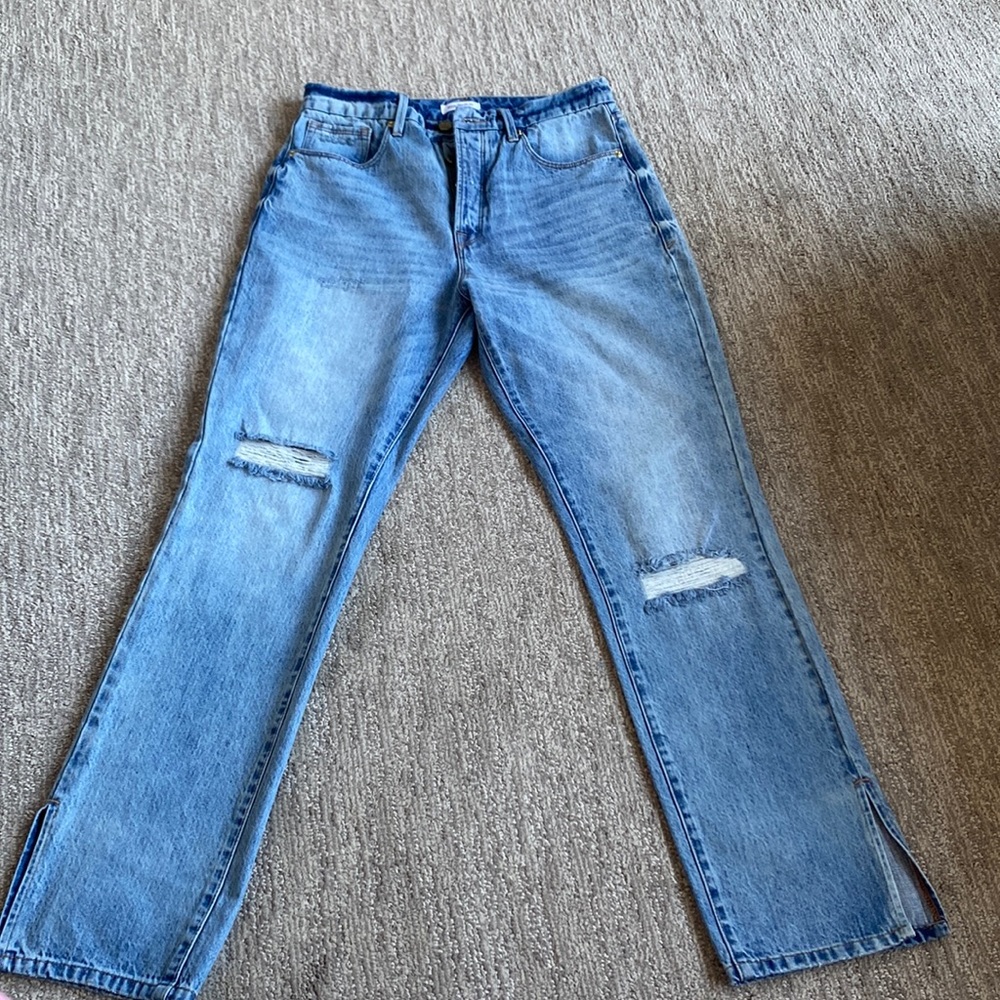 Good American Jeans Straight leg Sz 10